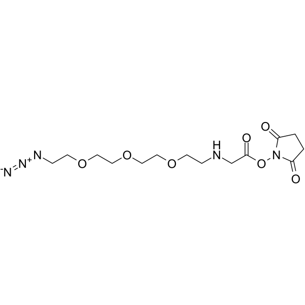 Azido-PEG3-aminoacetic acid-NHS esterͼƬ