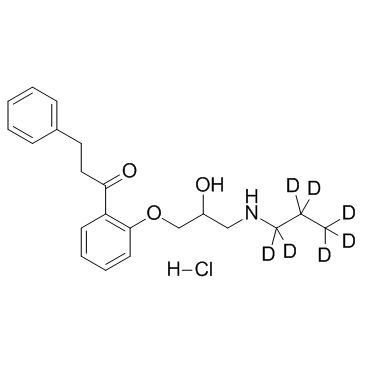 Propafenone D7 hydrochloride(SA-79(D7 hydrochloride))ͼƬ