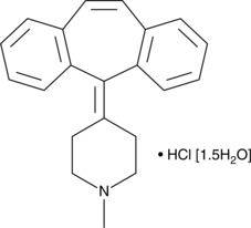 Cyproheptadine(hydrochloride hydrate)ͼƬ