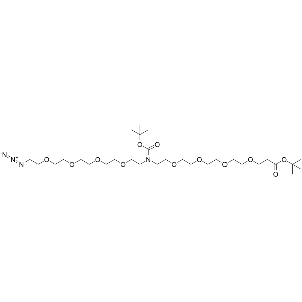 N-(Azido-PEG4)-N-Boc-PEG4-BocͼƬ