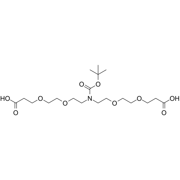 N-Boc-N-bis(PEG2-acid)ͼƬ