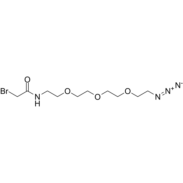 Bromoacetamido-PEG3-azideͼƬ