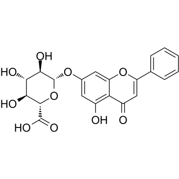 Chrysin-7-O-glucuronideͼƬ