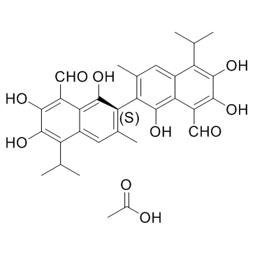 (S)-Gossypol acetic acidͼƬ