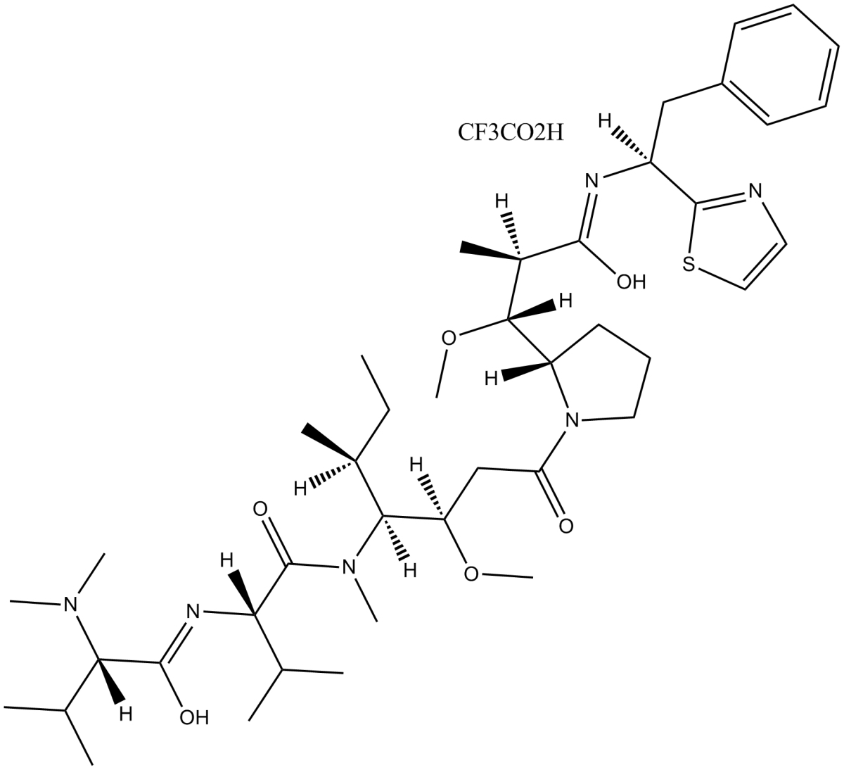 Dolastatin 10 trifluoroacetate图片