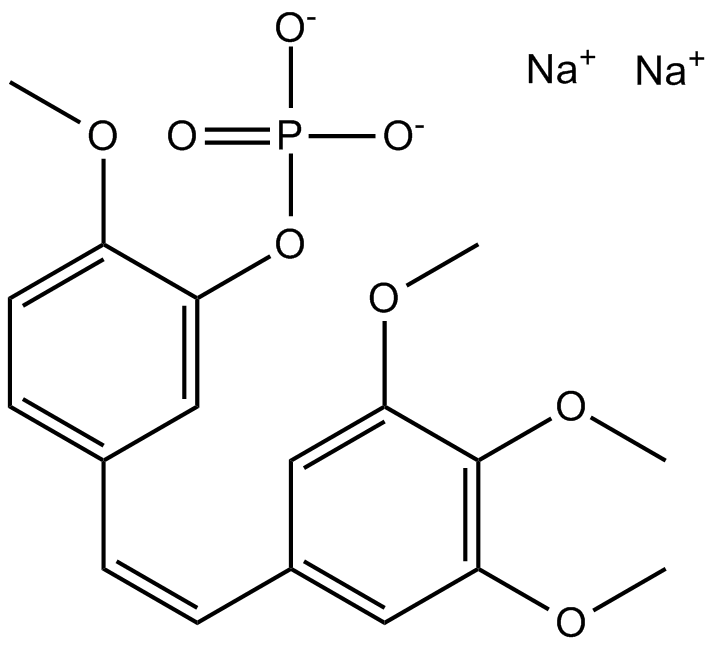 Fosbretabulin(Combretastatin A4 Phosphate(CA4P))DisodiumͼƬ