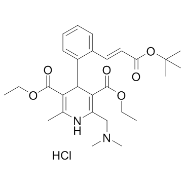 Teludipine hydrochloride(GR53992B)ͼƬ