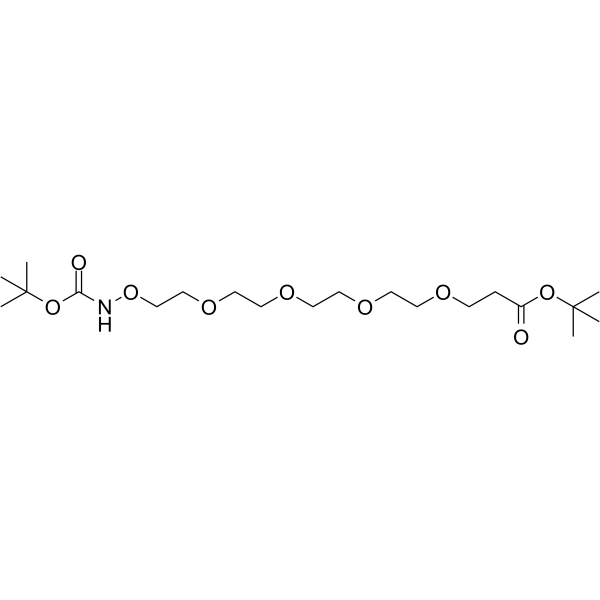 t-Boc-Aminooxy-PEG4-t-butyl esterͼƬ