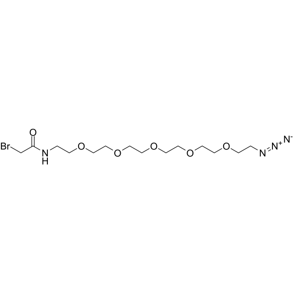 Bromoacetamido-PEG5-azideͼƬ