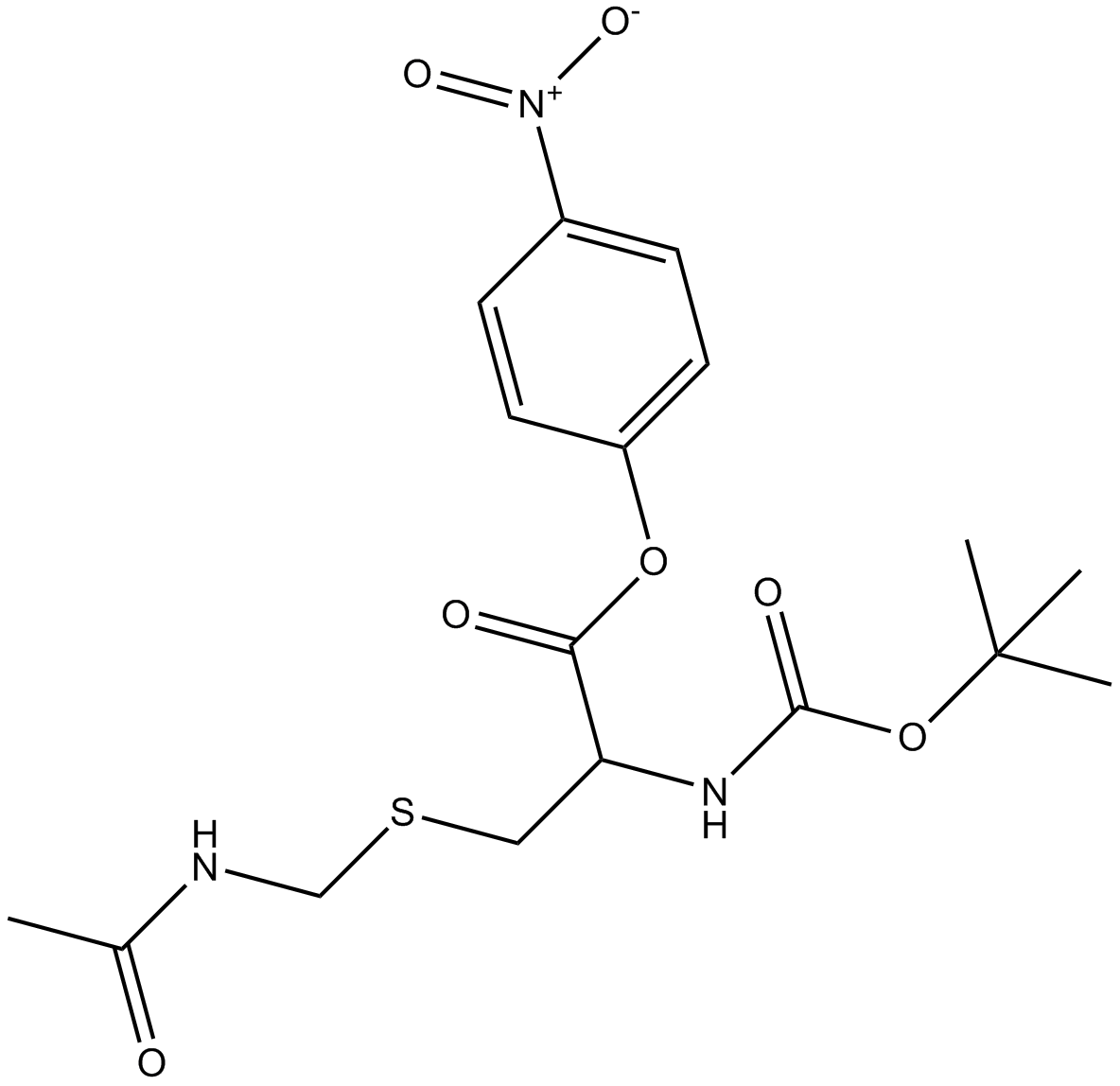 Boc-Cys(Acm)-ONp图片