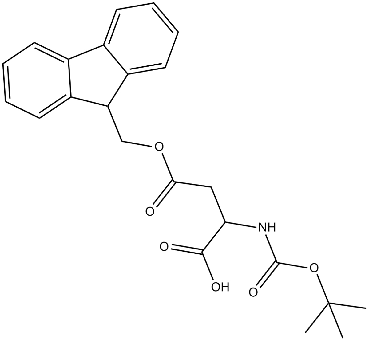 Boc-Asp(Ofm)-OH图片