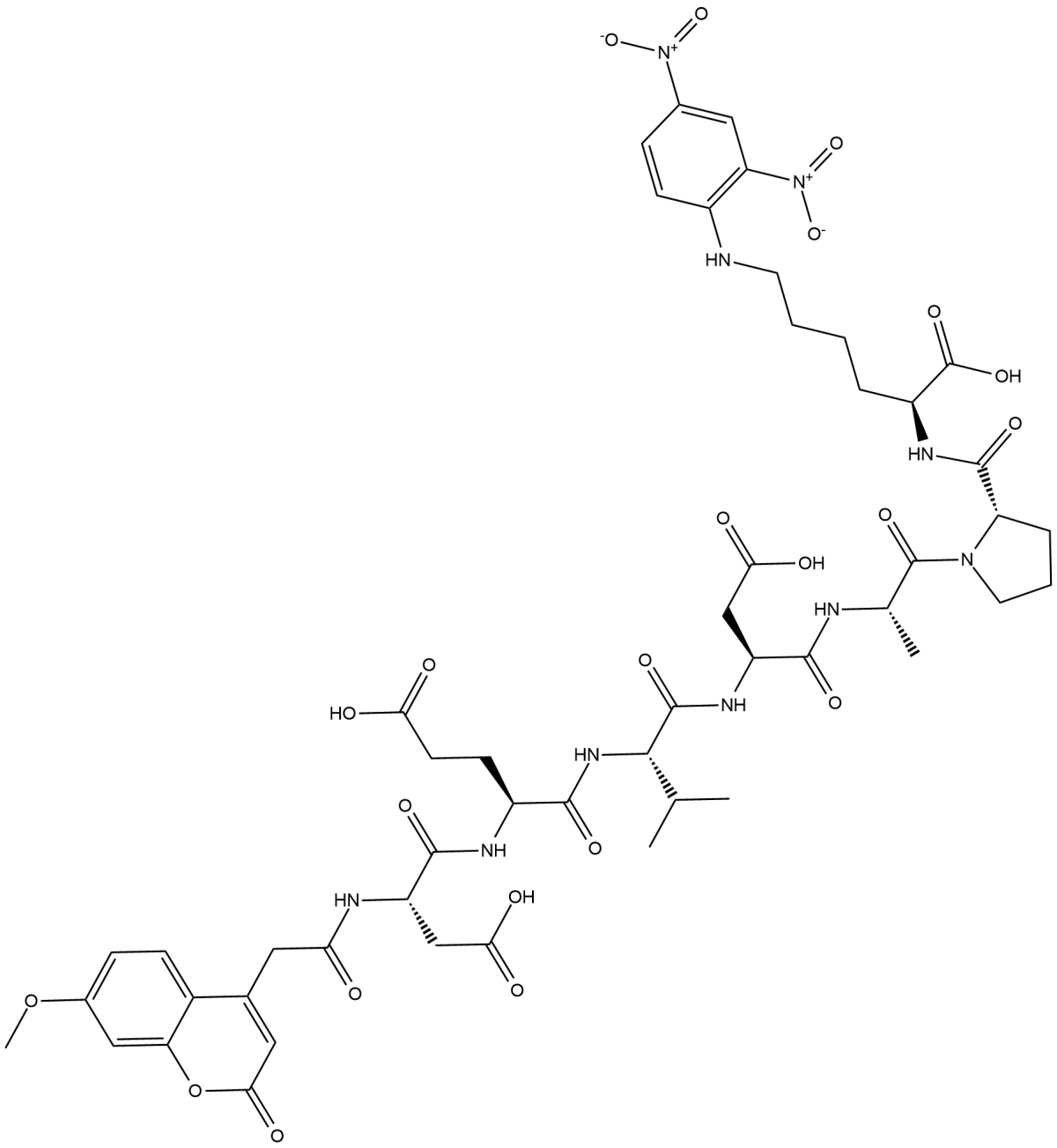 Mca-DEVDAPK(Dnp)-OH图片