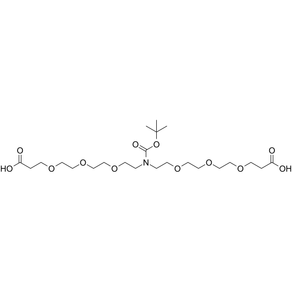 N-Boc-N-bis(PEG3-acid)ͼƬ