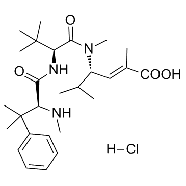 Taltobulin hydrochloride(HTI-286 hydrochloride)ͼƬ
