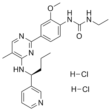 Lexibulin dihydrochloride(CYT-997 dihydrochloride)ͼƬ