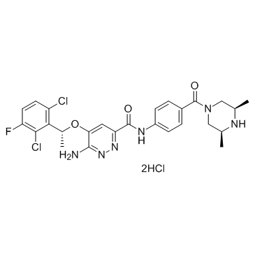 Ensartinib hydrochloride(X-396 hydrochloride)ͼƬ