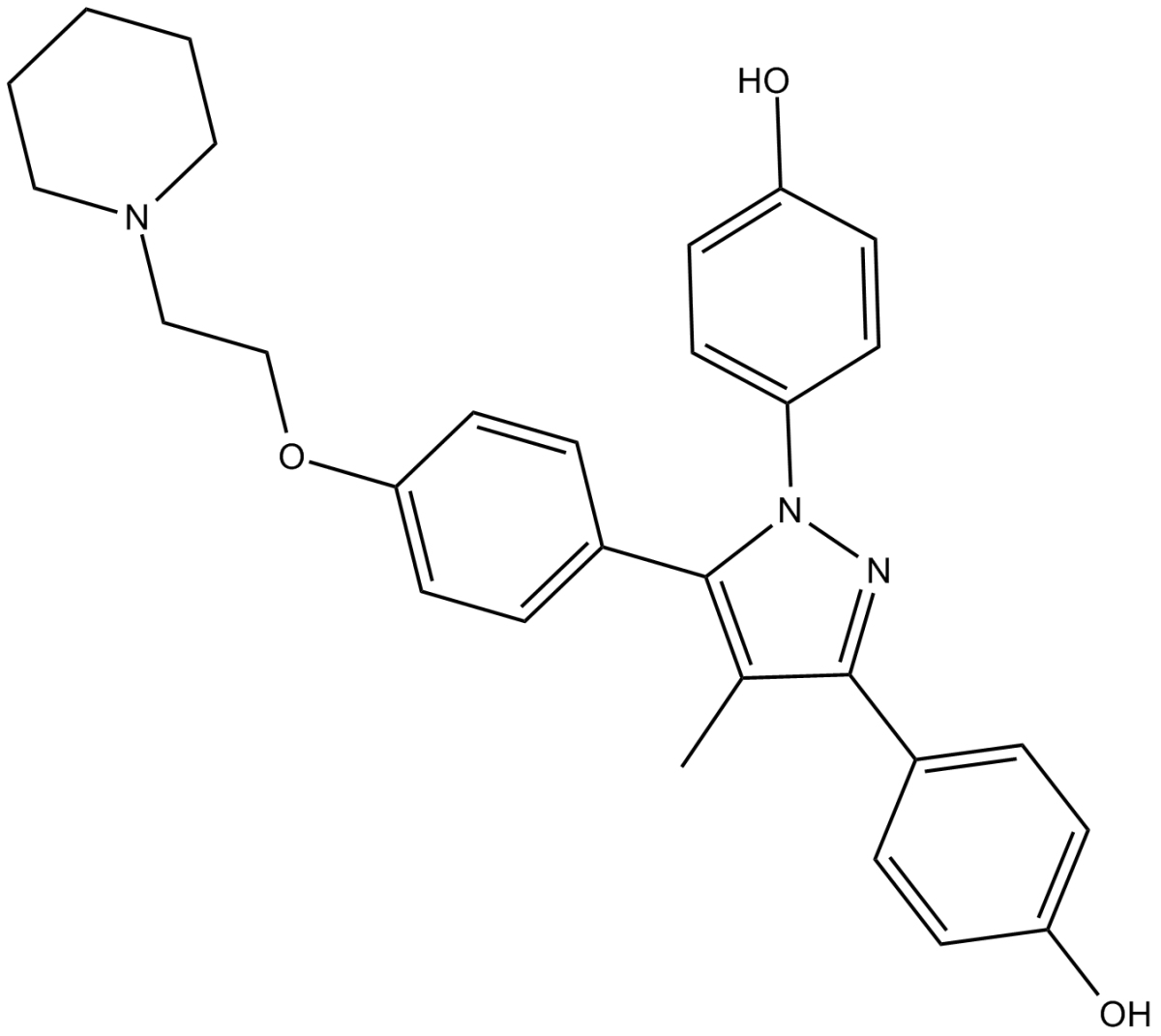 Methylpiperidino pyrazole图片