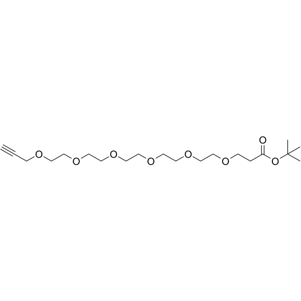 Propargyl-PEG6-Boc图片