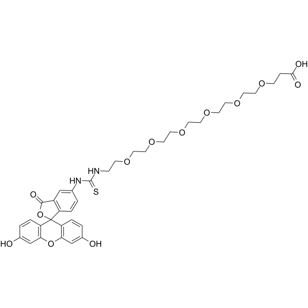 Fluorescein-thiourea-PEG6-acidͼƬ