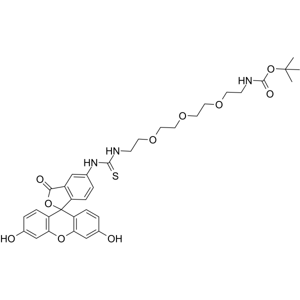 Fluorescein-PEG3-NH-BocͼƬ