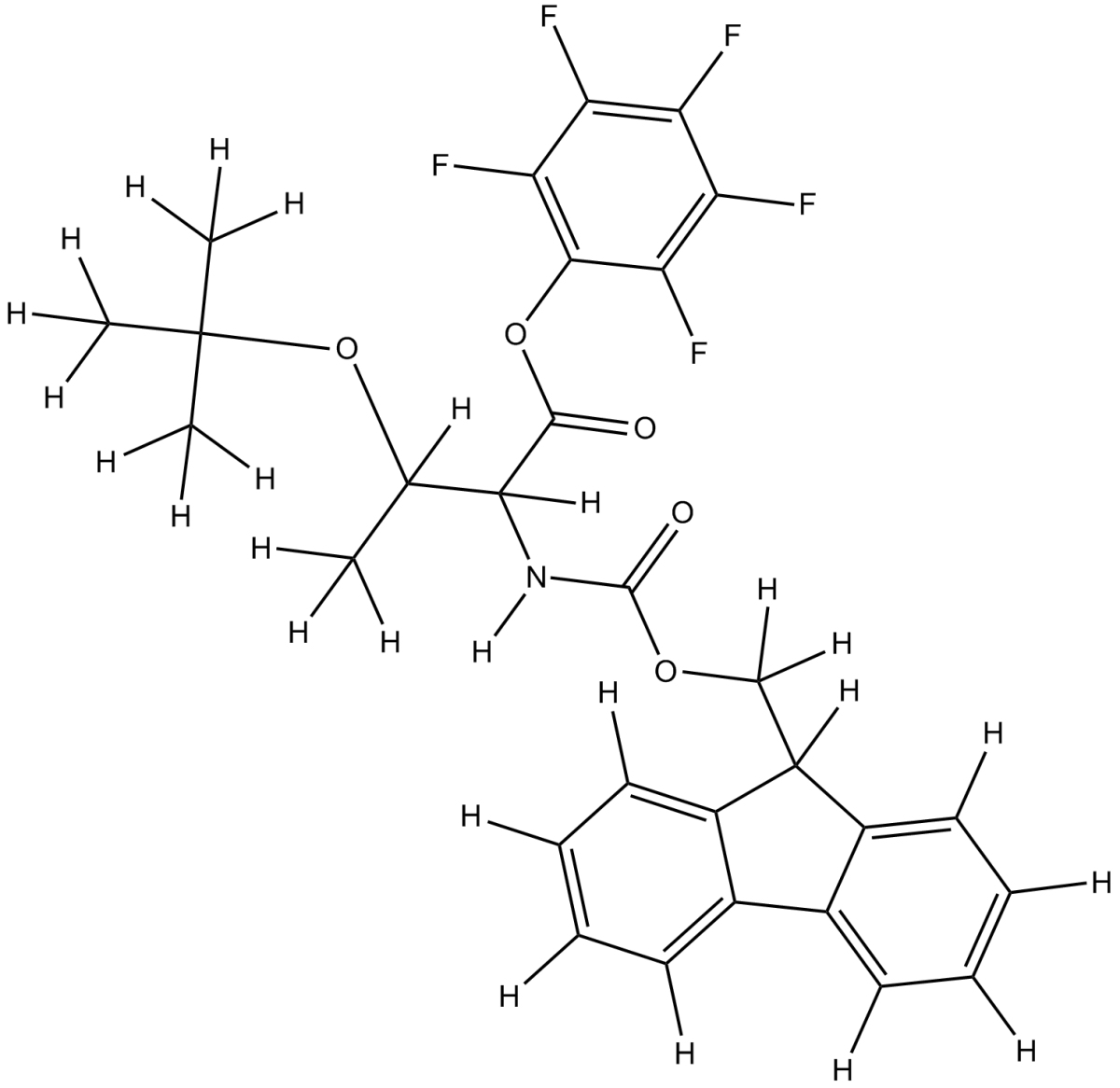 Fmoc-D-Thr(tBu)-OPfpͼƬ