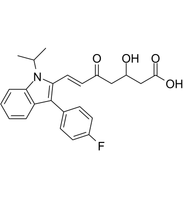 (Rac)-5-Keto Fluvastatin图片