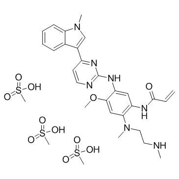 AZ7550 Mesylate(AZ7550 trimesylate salt)ͼƬ