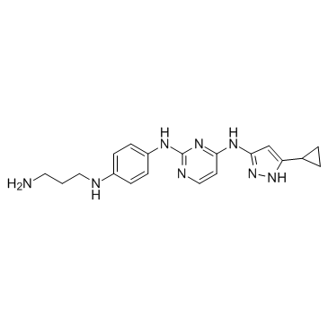 2,4-Pyrimidinediamine with linkerͼƬ