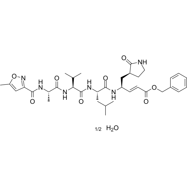 Mpro inhibitor N3 hemihydrateͼƬ