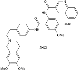 Tariquidar dihydrochlorideͼƬ