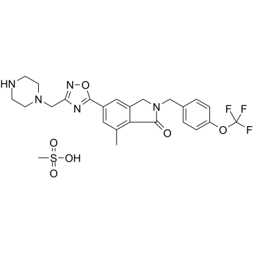 AZD-8529 mesylate图片