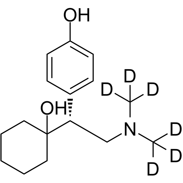 (R)-(-)-O-Desmethyl Venlafaxine D6图片