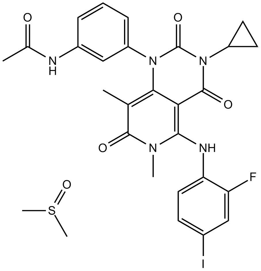 Trametinib DMSO solvateͼƬ