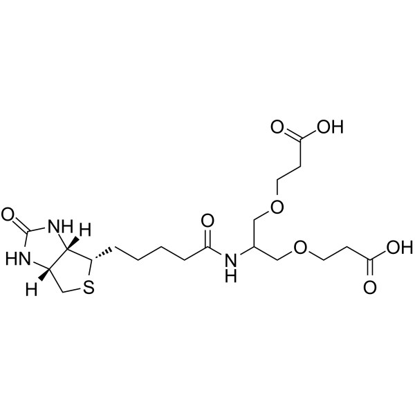 2-(Biotin-amido)-1,3-bis-(C1-PEG1-acid)ͼƬ