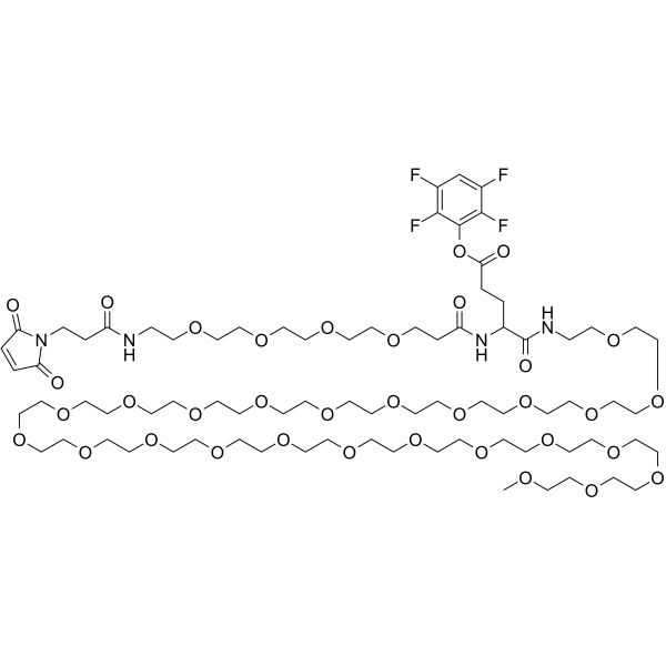 Mal-PEG4-Glu(TFP ester)-NH-m-PEG24ͼƬ