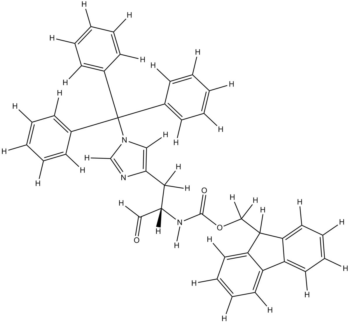 Fmoc-His(Trt)-Wang resin图片