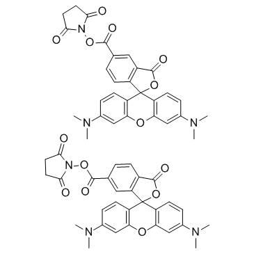 5(6)-TAMRA SE(5(6)-Carboxytetramethylrhodamine N-succinimidyl ester)ͼƬ