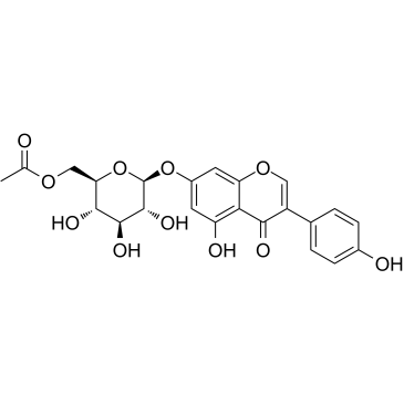 6"-O-Acetylgenistin图片