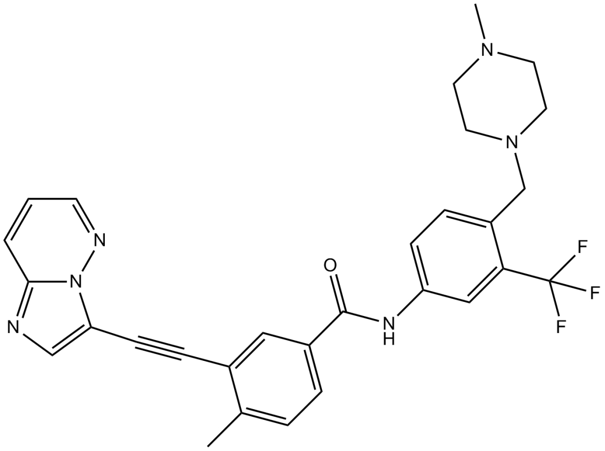 Ponatinib(AP24534)图片