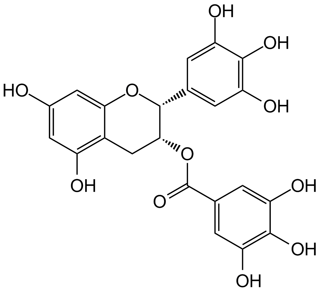 (-)-Epigallocatechin gallate(EGCG)ͼƬ