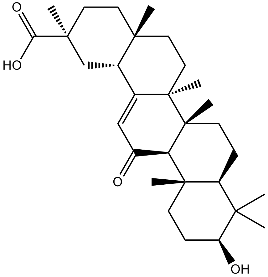 18β-Glycyrrhetinic acid图片