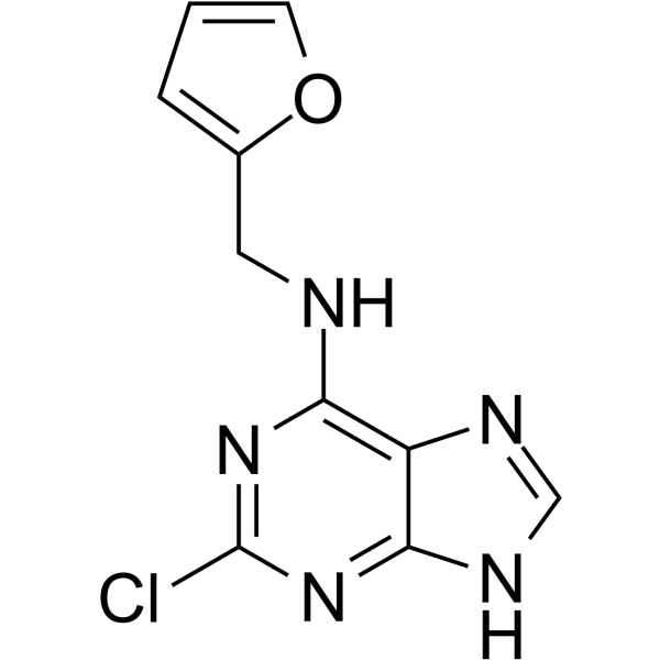 2-Chloro-N6-furfuryladenineͼƬ