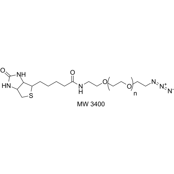 Biotin-PEG-azide(MW 3400)ͼƬ