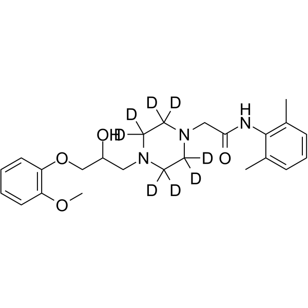 Ranolazine-d8图片