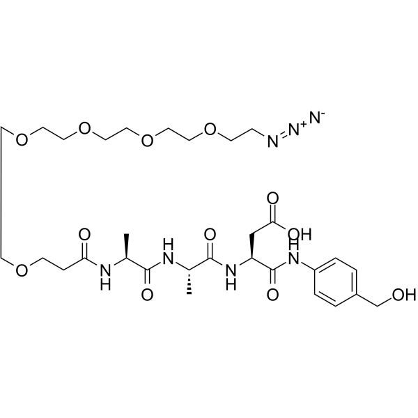 Azido-PEG5-Ala-Ala-Asn-PABͼƬ