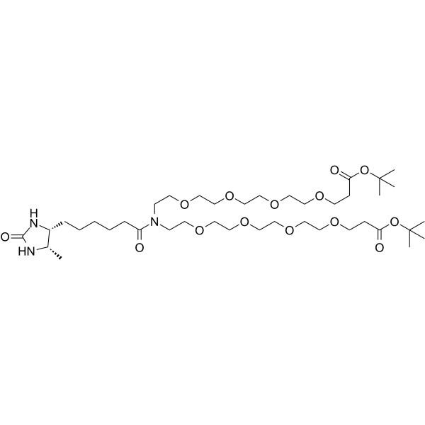 N-Desthiobiotin-N-bis(PEG4-t-butyl ester)图片