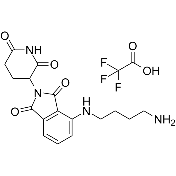 Thalidomide-NH-C4-NH2 TFA图片