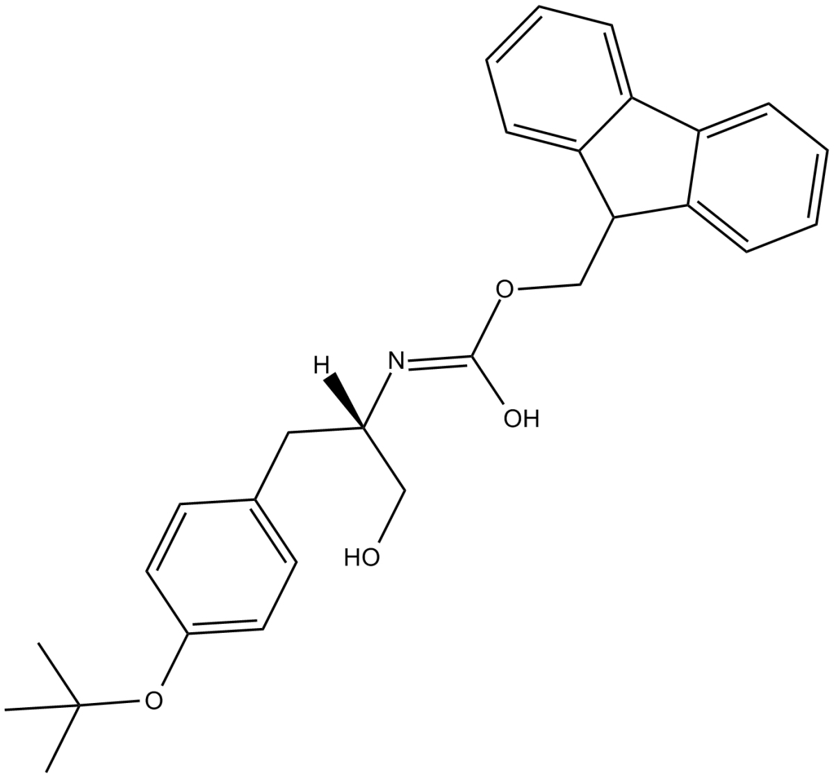 Fmoc-Tyr(tBu)-ol图片