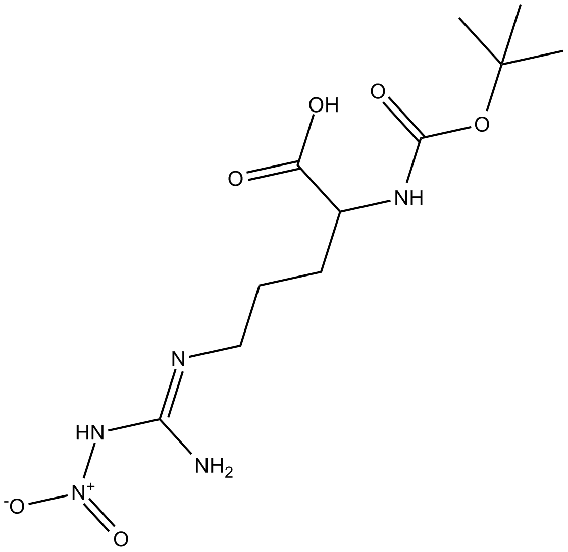 Boc-D-Arg(NO2)-OH图片