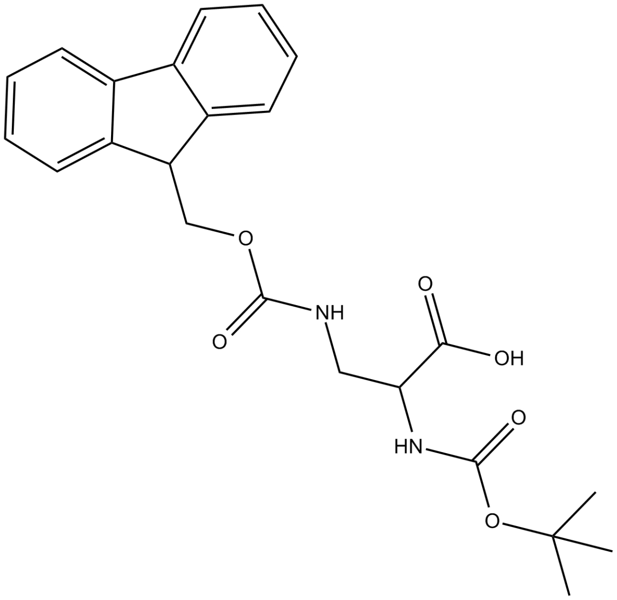 Boc-Dap(Fmoc)-OH图片